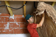 Lower Bourne tapered roof insulation